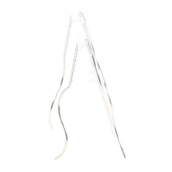 K 10 WG ピアス pierced earrings 総重量約0.8 g