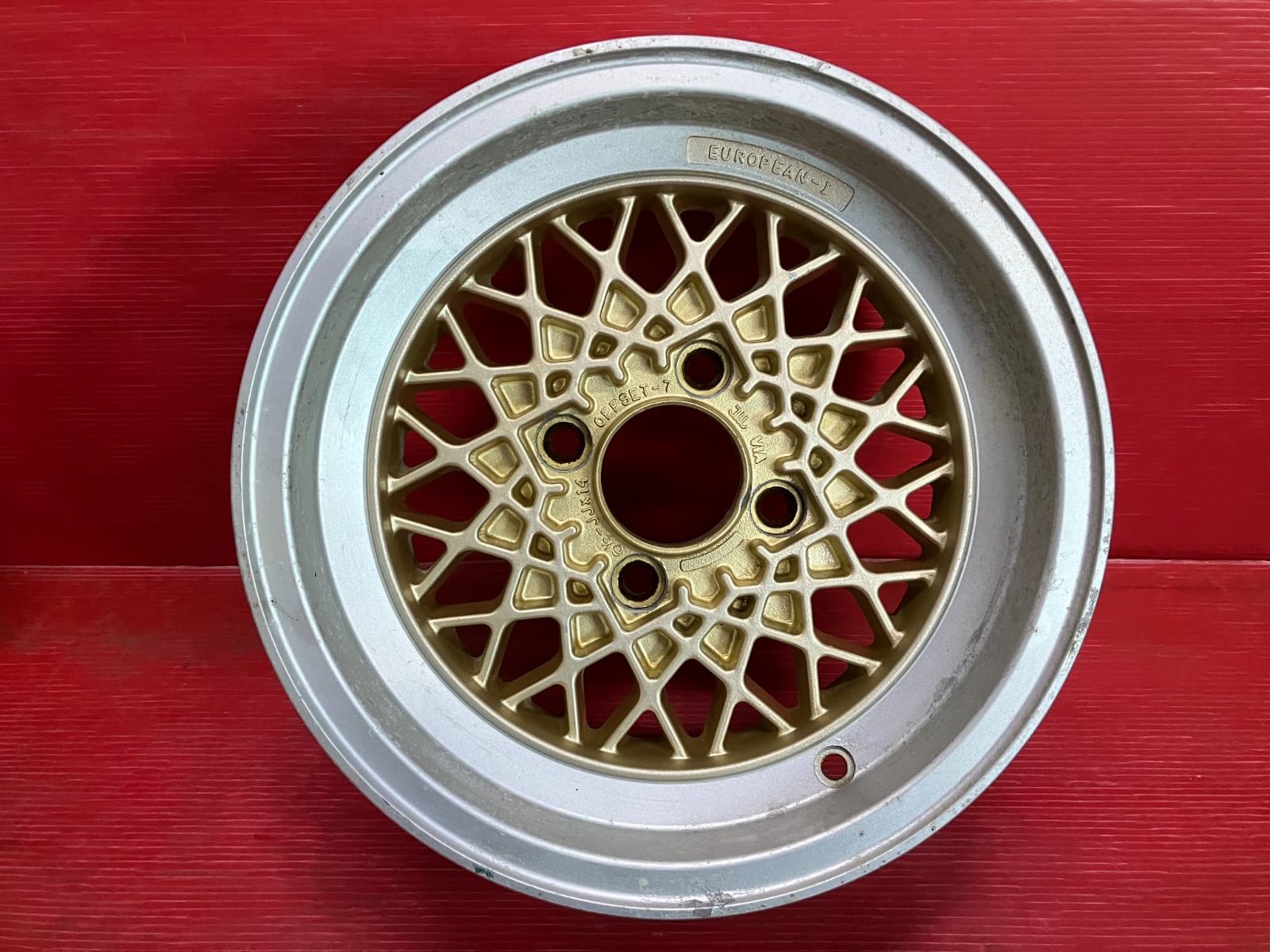 ホイール 14 x 6 5 7 114 3 4 H Weds ヨーロピアン 4本SET