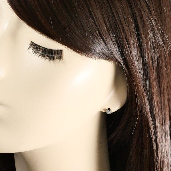 K 14 WG ピアス pierced earrings ジルコニア 総重量約0.5 g その他 アクセサリー