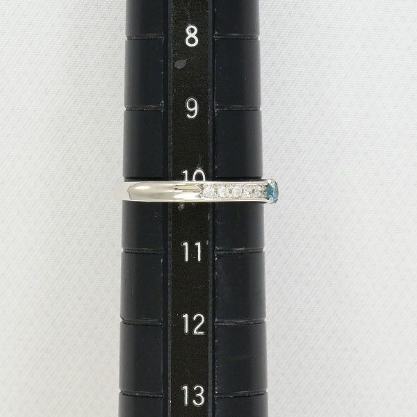 PT 900 リング ring 指輪 10号 ブルーダイヤ ダイヤ 0 14 総重量約2 7 g ワンピース その他 