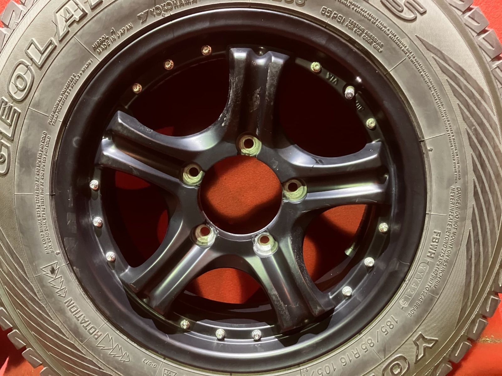 スタッドレスタイヤホイールセット 185