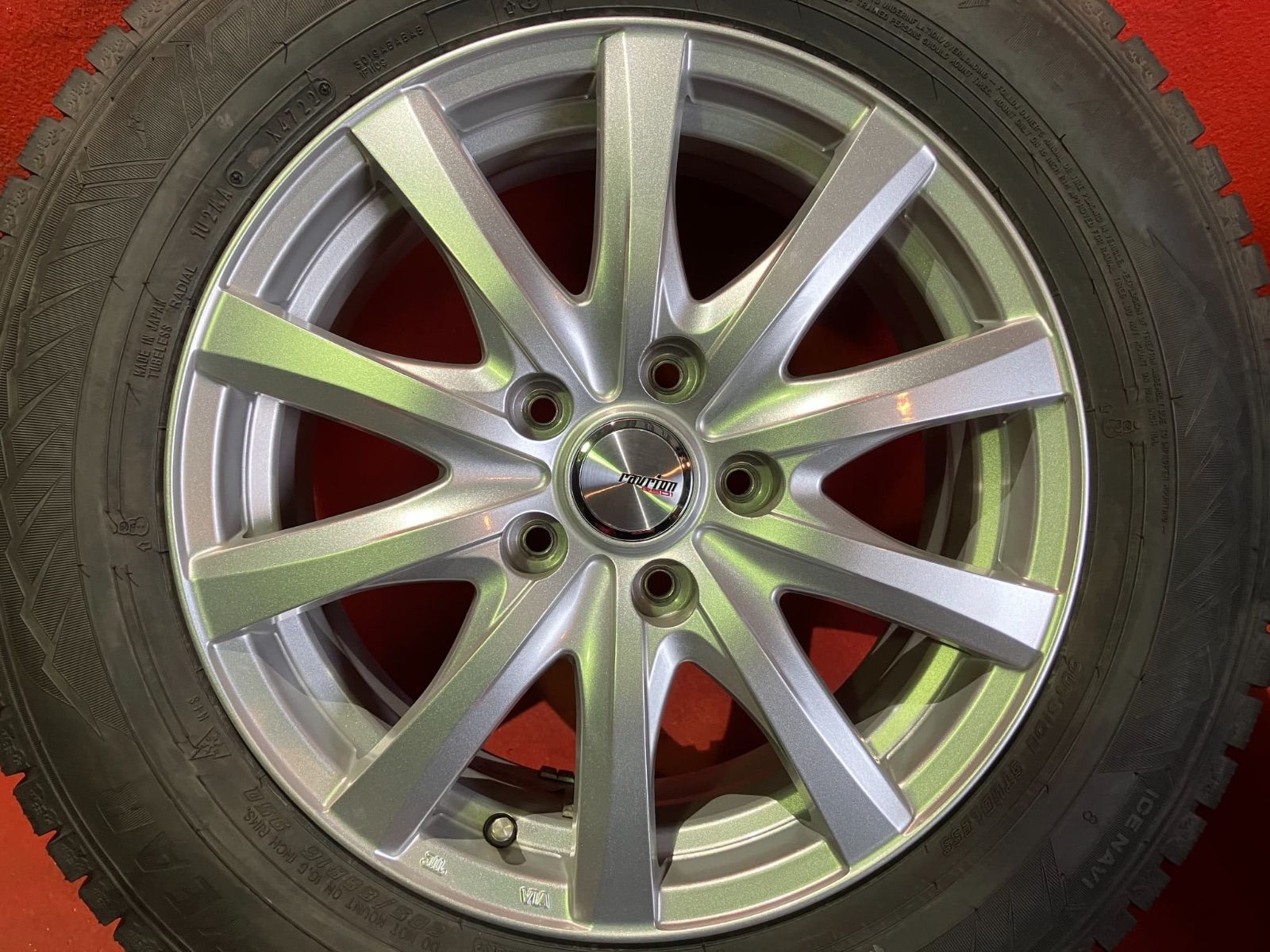  スタッドレスタイヤホイールセット 205 65 R 16 ICE NAVI 8 x 6 5 47 114 3 H 社外 ravrion 4本SET 16インチ タイヤ ホイールセット