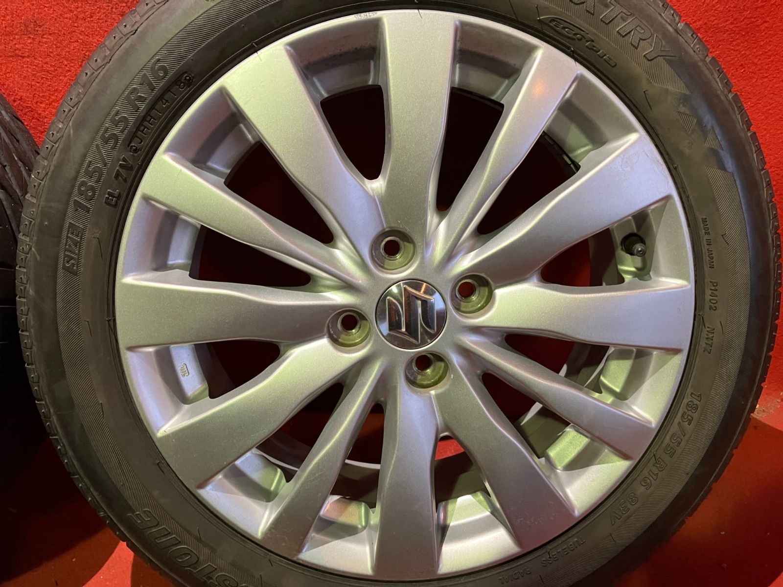 サマータイヤホイールセット 185 55 R 16 NEXTRY x 6 0 45 100 4 H スズキ スイフト 4本SET