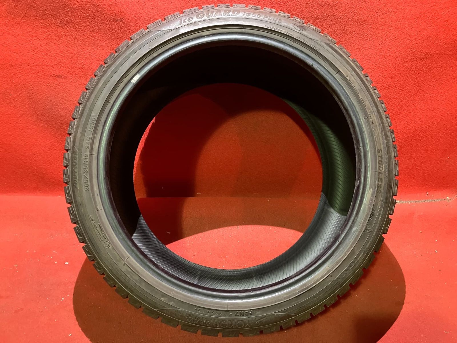  スタッドレスタイヤ 265 35 R 19 IG 50 2本SET 19インチ スタッドレス