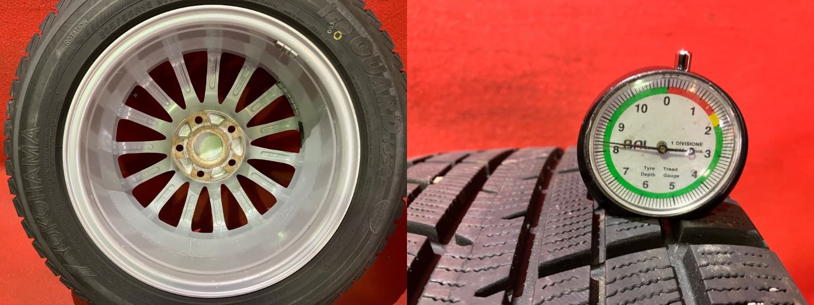  スタッドレスタイヤホイールセット 205 55 R 16 IG 52 C x 7 0 48 112 5 H hub 57 mm 社外 ATS 4本SET 16インチ タイヤ ホイールセット