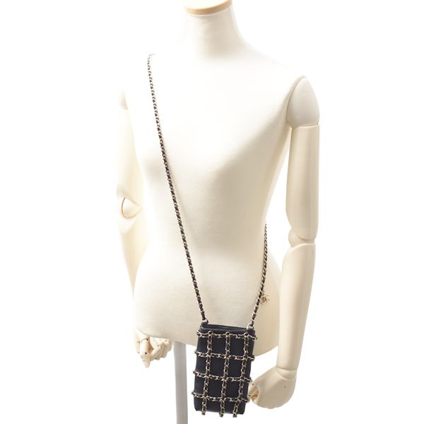 チェーンフォンケース スマホショルダーラムスキン