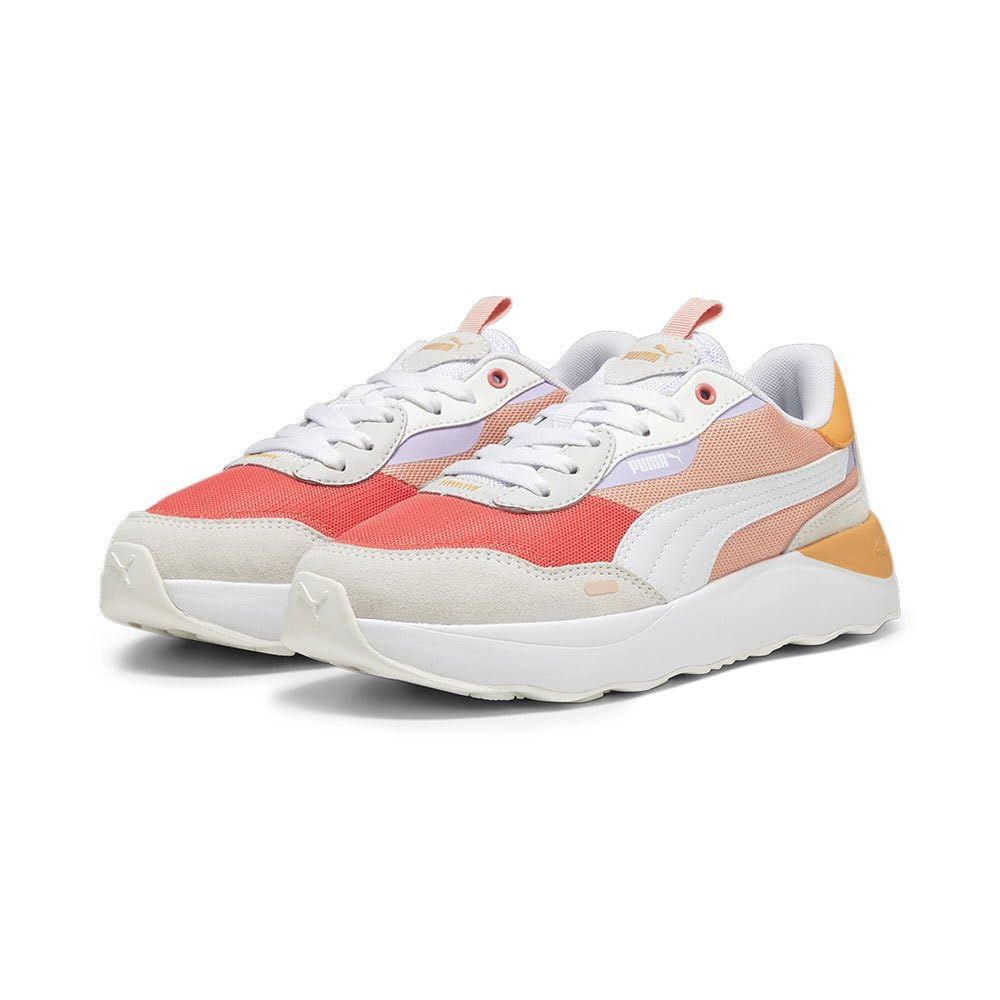 プーマ スニーカー ランテイムド プラットフォーム 392324 24年春夏 ポピー ピンク ホワイト エレク エレクトリック ブラッシュ ウォーム 05 23 5 cm