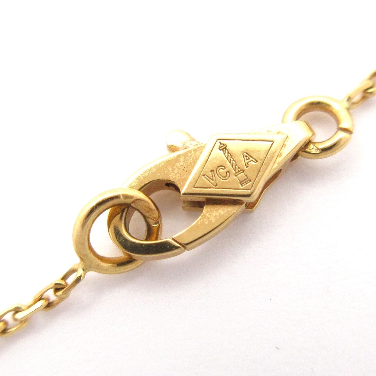 VanCleef&Arpelsスウィートアルハンブラネックレスマザーオブパール♡ Van Cleef & Arpels スウィート アルハンブラ ネックレス ゴールド