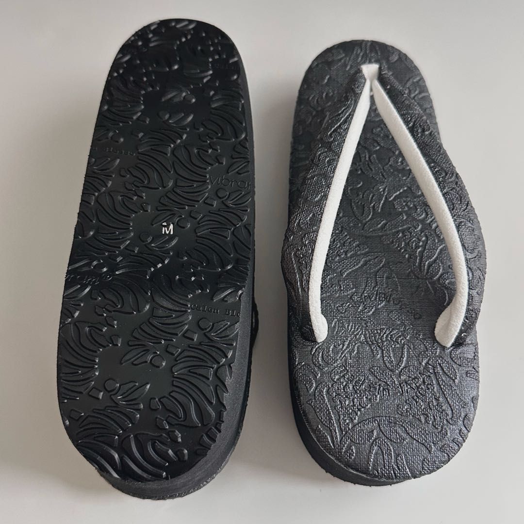  S M Lサイズ選択 シャバクロ カレンブロッソ カフェ草履 7 草履 和装履物