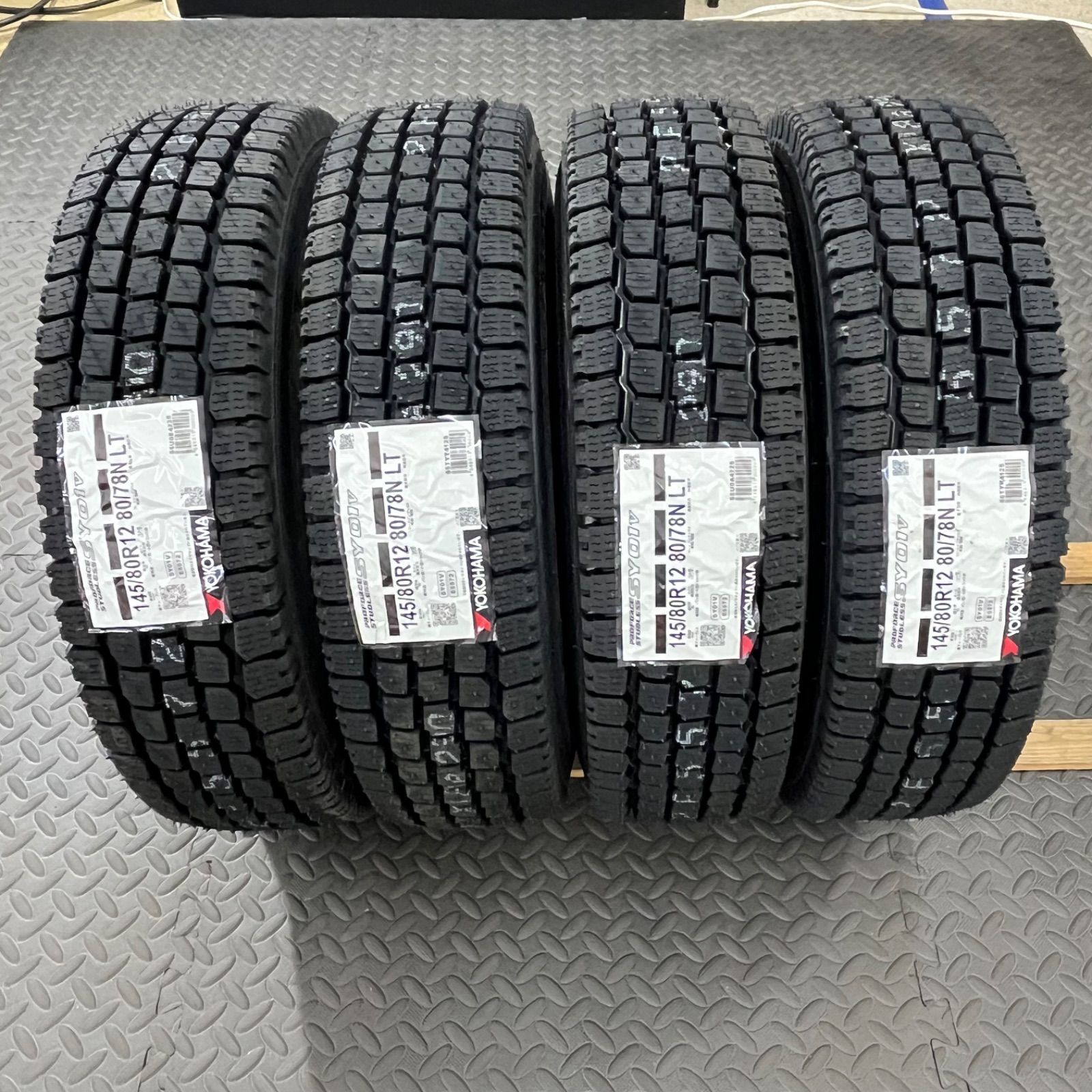 25年製！送料込み145/80R12 80/78ヨコハマタイヤSY01V新品4本 ヨコハマタイヤ 2025年製 ヨコハマ SY01V 145/80R12 80/78N 4本セット
