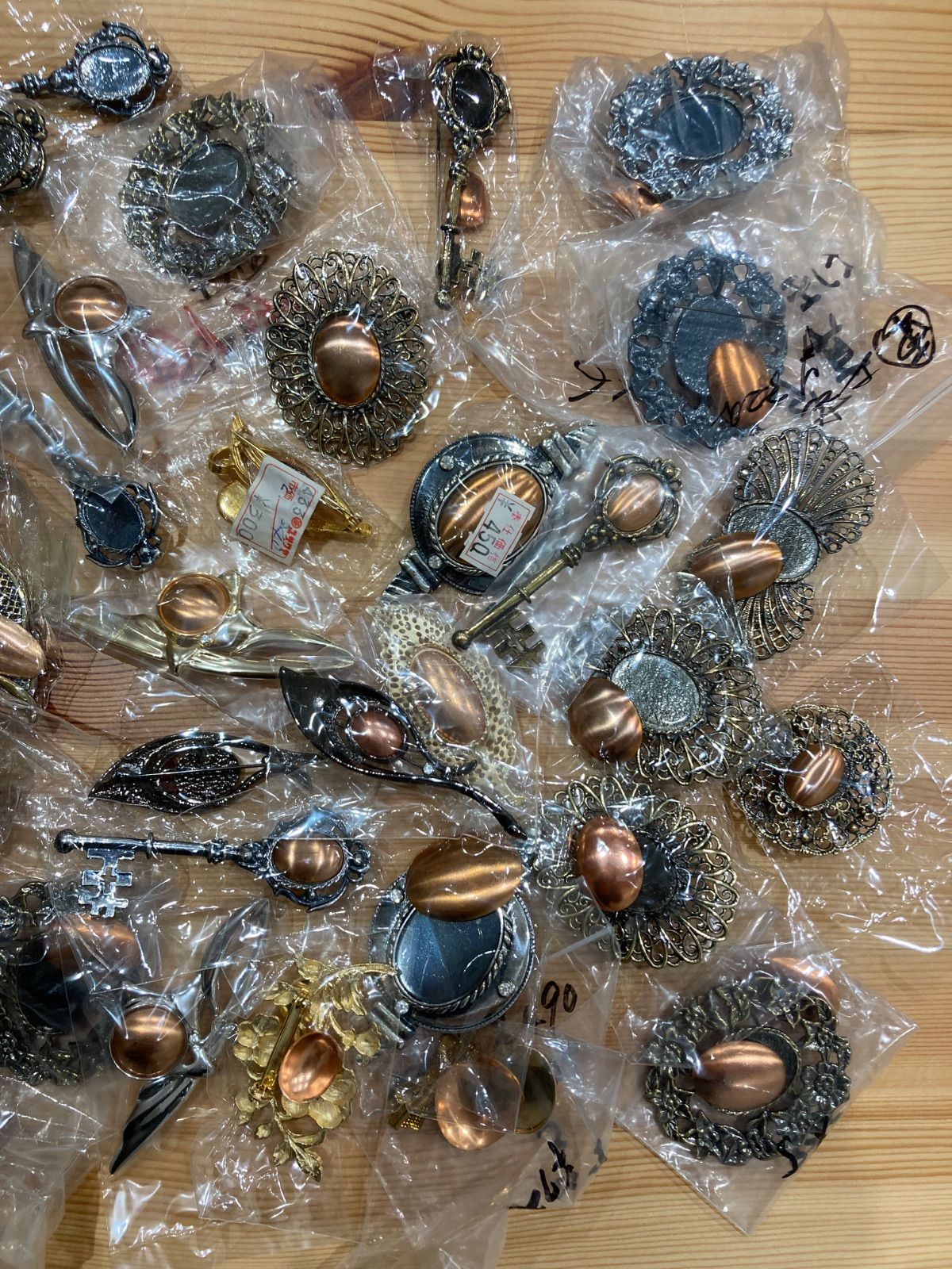 K 182 七宝焼き パーツ 素材80点セット