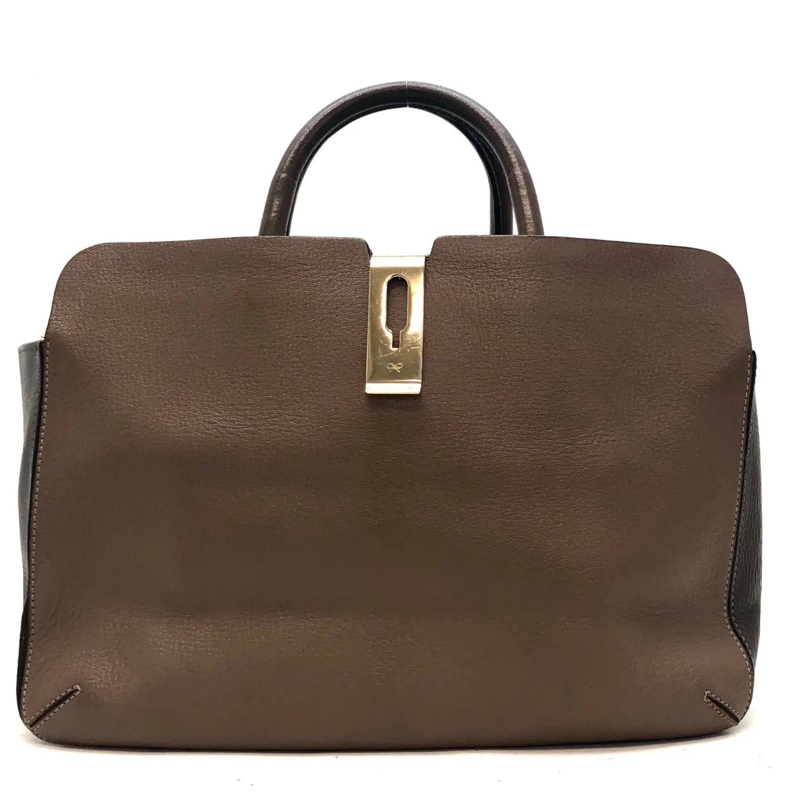 アニヤハインドマーチ ハンド ショルダーバッグ 革 ビジネス FX408