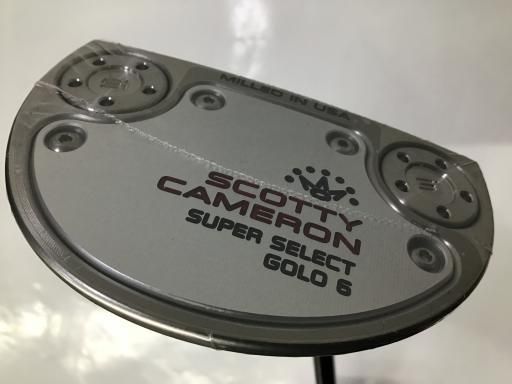 タイトリスト SCOTTY CAMERON SUPER SELECT GOLO 6 34インチ パター PT スチール フレックスその他 メンズ 男性用 右利き 右用 Nランク ゴルフクラブ