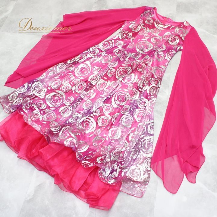 社交ダンス 衣装 スタンダード ドレス ワンピース パーティ衣装 女性用  