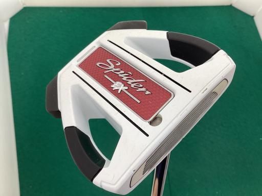 テーラーメイド Spider EX GHOST WHITE センターシャフト 34インチ パター PT スチール フレックスその他 メンズ 男性用 右利き 右用 Cランク ゴルフクラブ