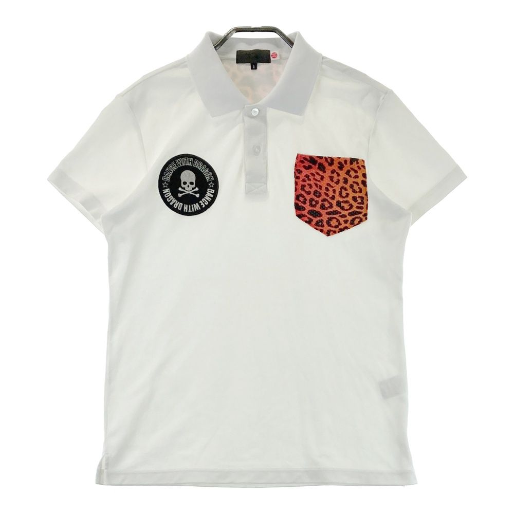 サイズ：2 DANCE WITH DRAGON ダンスウィズドラゴン 半袖ポロシャツ