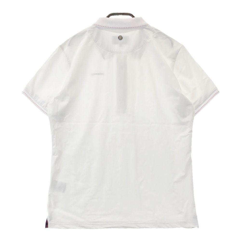 サイズ：L BRIEFING GOLF ブリーフィング 半袖ポロシャツ ホワイト系