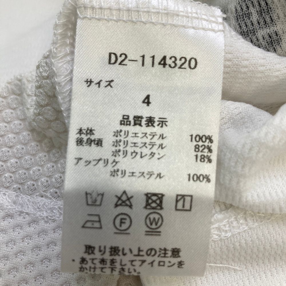 サイズ：4 DANCE WITH DRAGON ダンスウィズドラゴン 半袖ポロシャツ