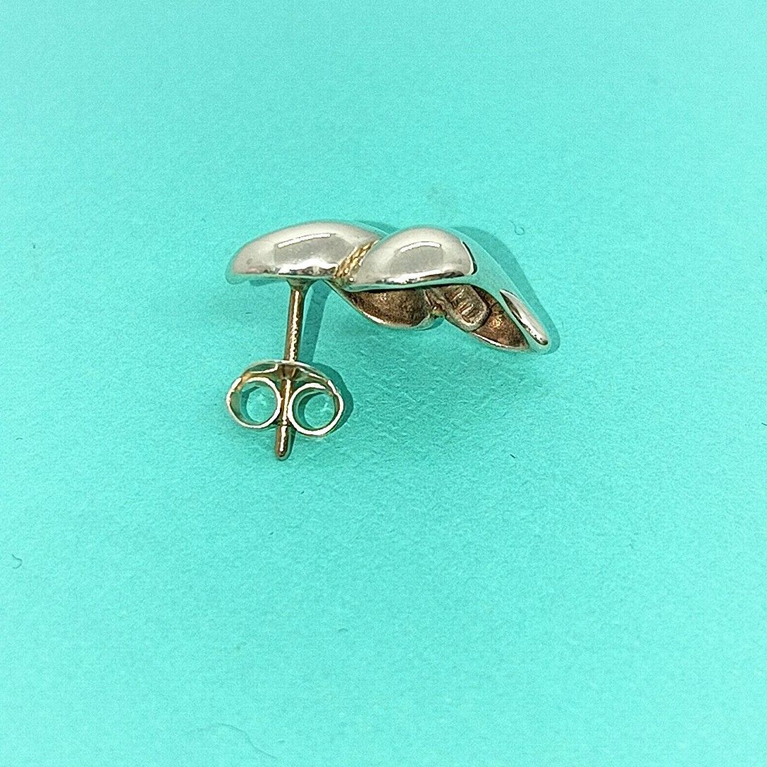 ティファニーツイストロープピアス片耳 社外キャッチ