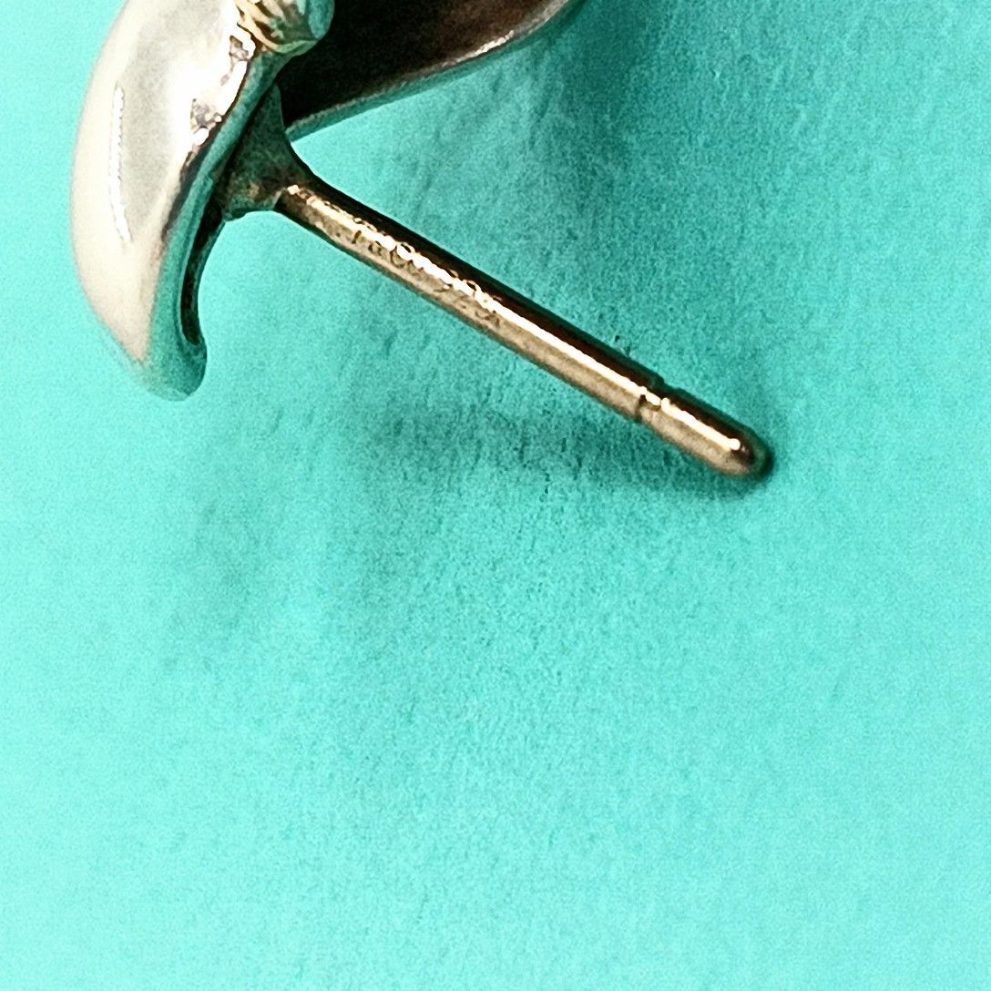 仕上げ ティファニーツイストロープピアス片耳