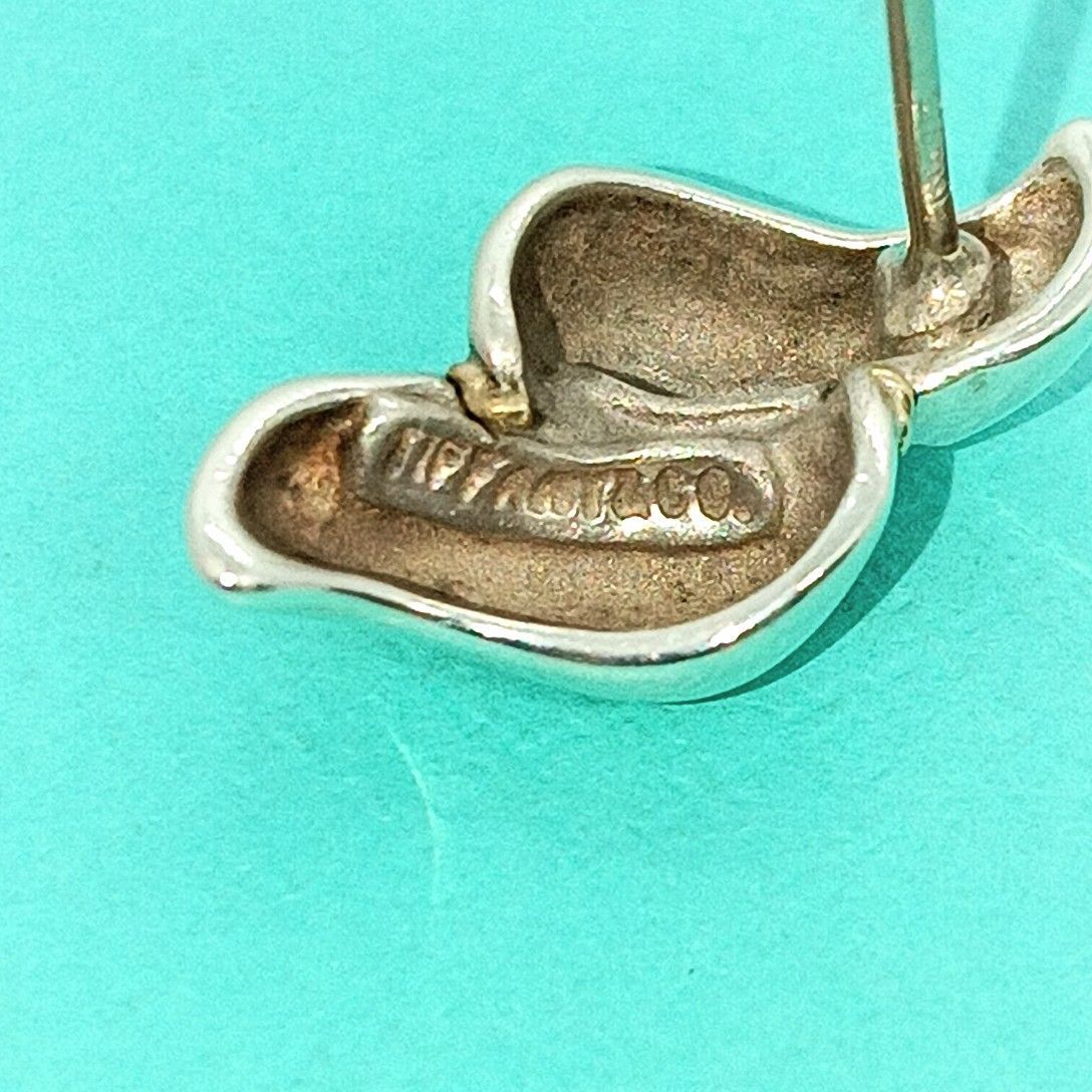 仕上げ ティファニーツイストロープピアス片耳