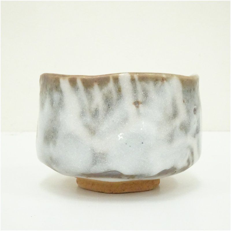 竹林窯 小林武春造 志野茶碗（共箱） 茶道 抹茶 おしゃれ 抹茶茶碗