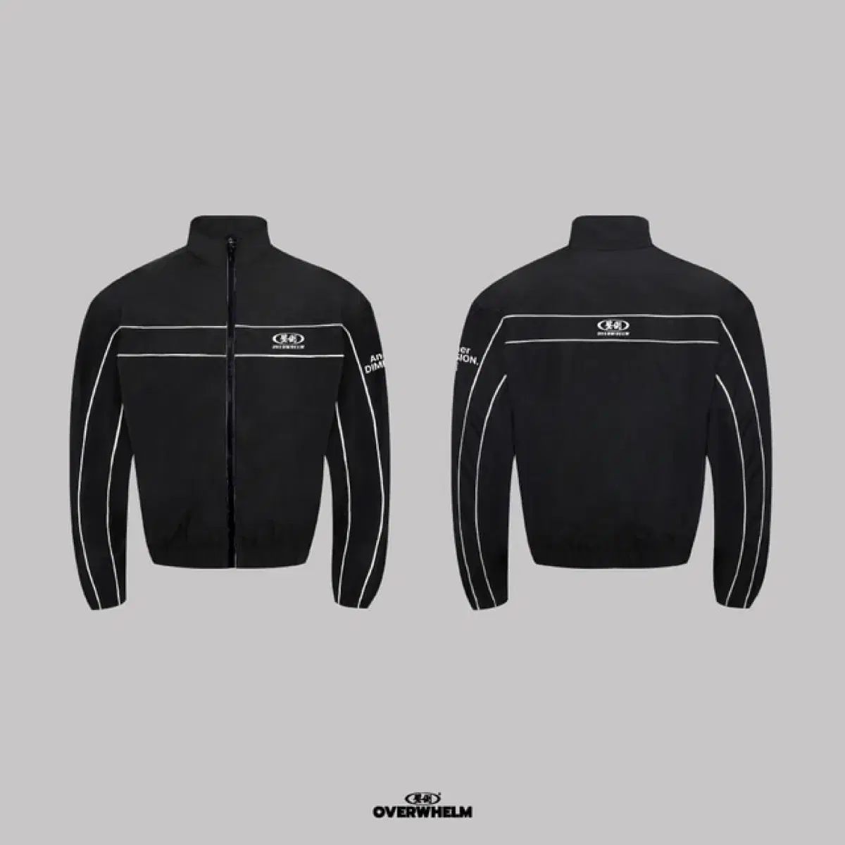 圧倒 WIND AND WISH ウィンドブレーカー 002 ブラック M サイズ