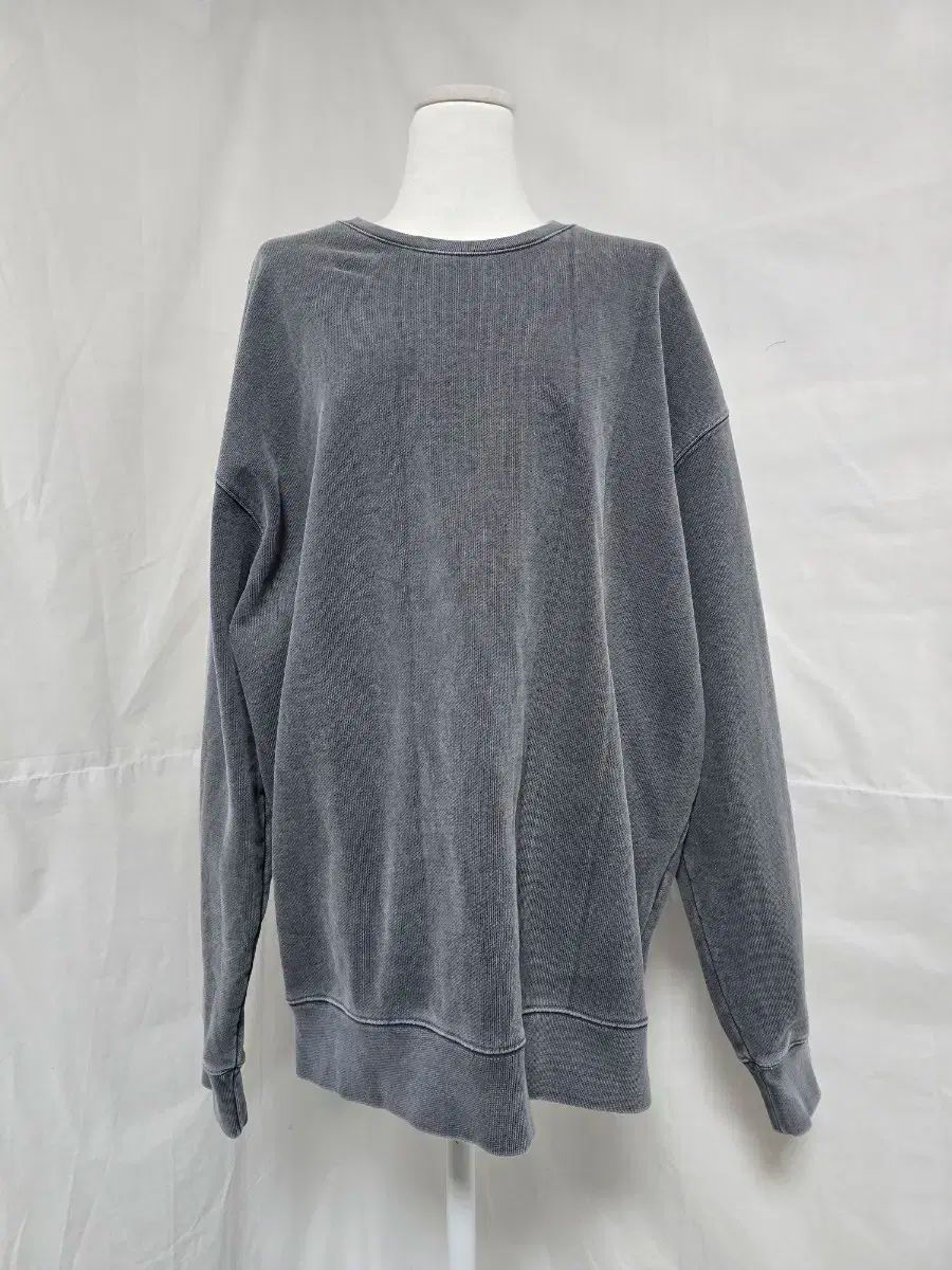 ソヴメント ピグメント 裏毛 ウォッシュグレー スウェット マン 110-115 1113