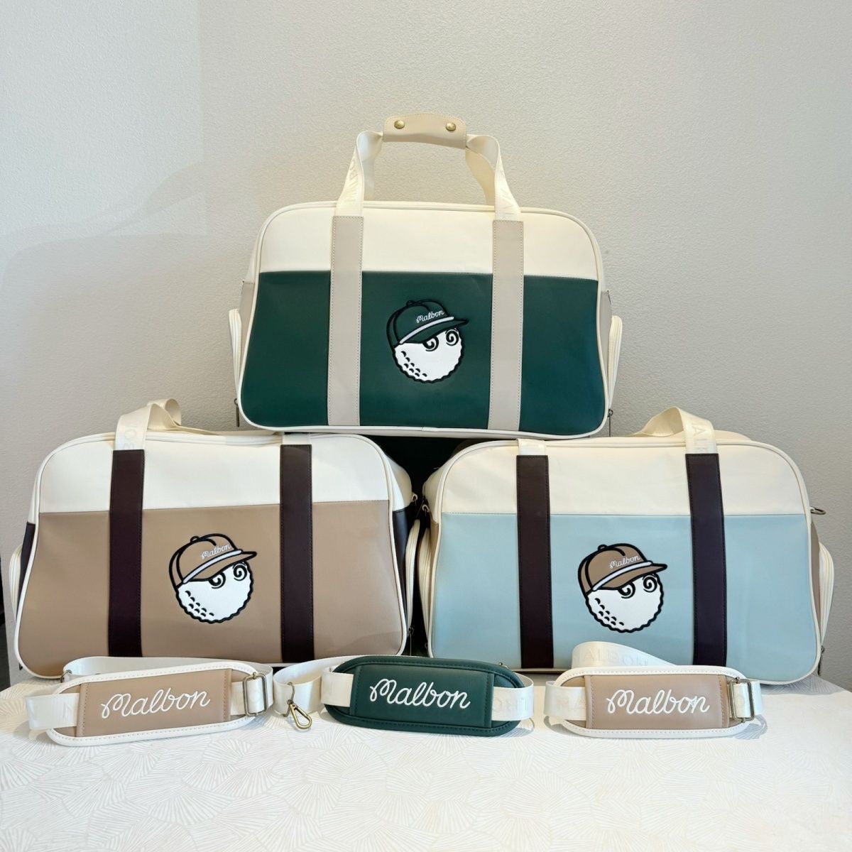 MALBON GOLF ボストンバッグ スポーツバッグ - メルカリ