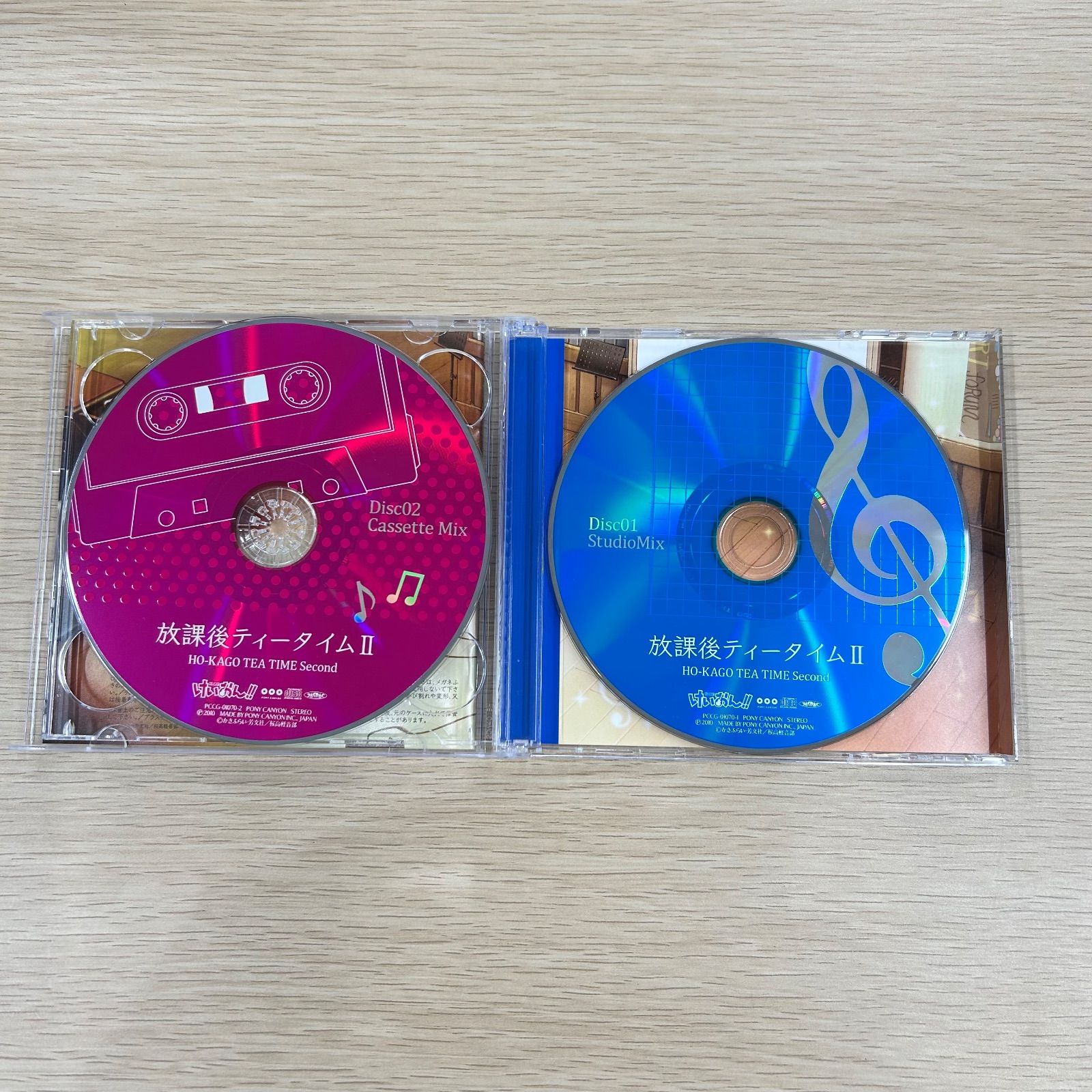 けいおん!! 放課後ティータイムⅡ CD2枚組 初回限定盤 カセットテープ