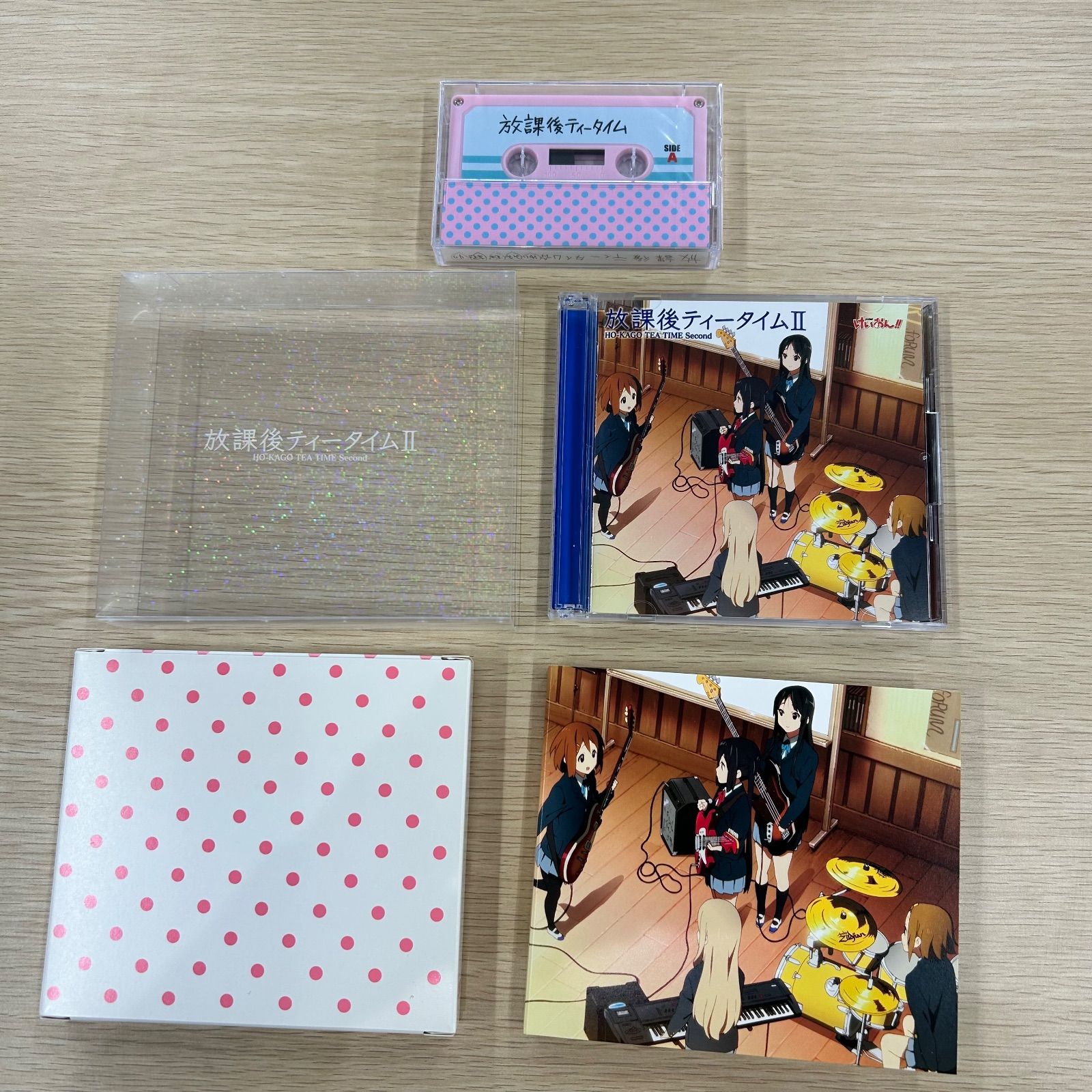 けいおん!! 放課後ティータイムⅡ CD2枚組 初回限定盤 カセットテープ