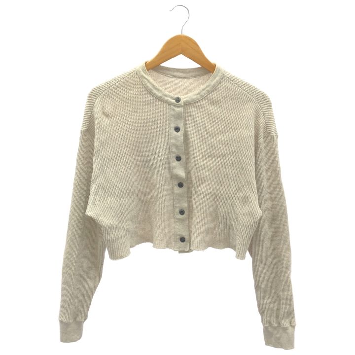 FRAMeWORK フレームワーク 25070220307010 ワッフルショートカーディガン レディース グレー