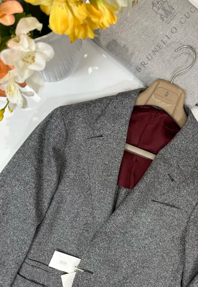 ブルネロクチネリ カシミア バージンウール ブレーザー ジャケット