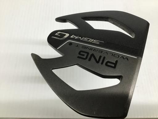ピン SIGMA G WOLVERINE T ブラック 34インチ PP60 パター PT スチール フレックスその他 メンズ 男性用 右利き 右用 Cランク ゴルフクラブ