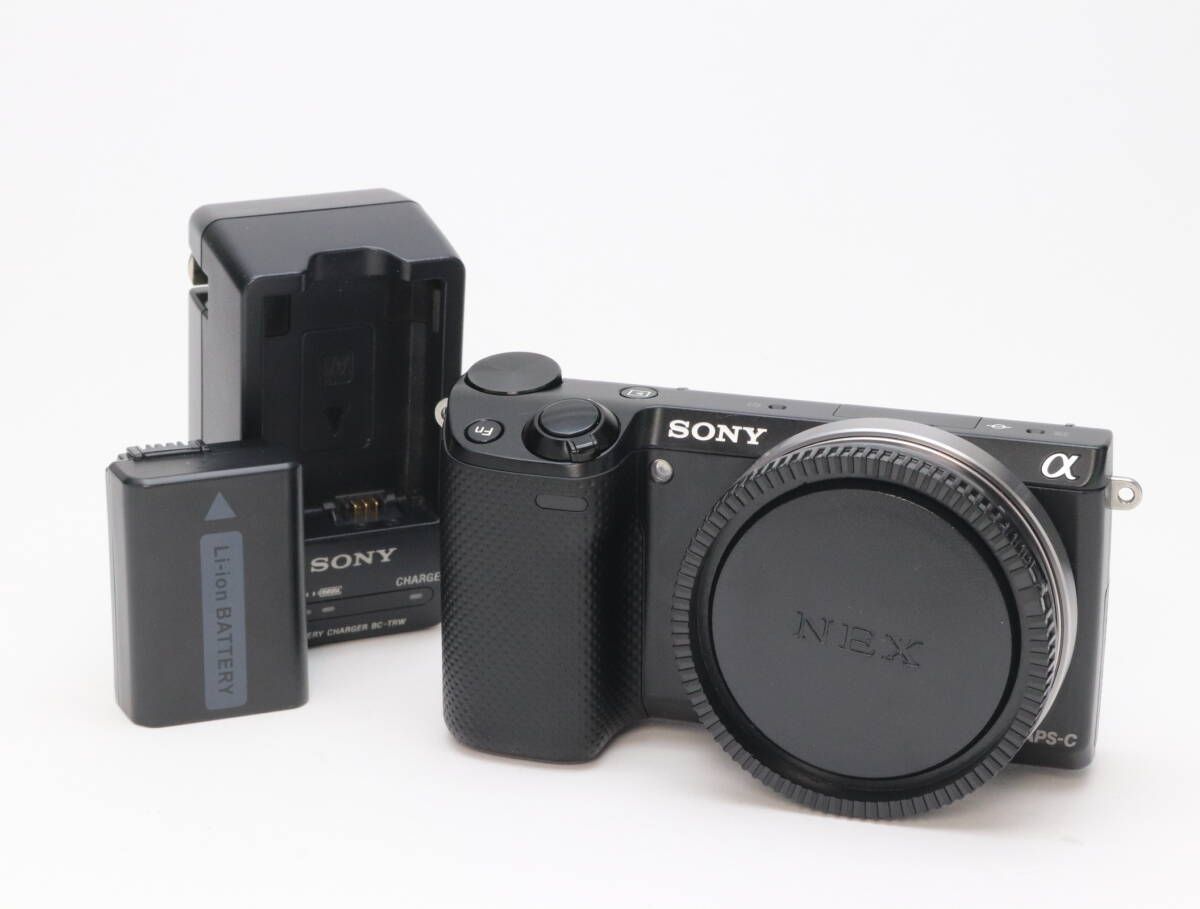 AB SONY ソニー α NEX 5 R ボディ ブラック シャッター回数7317 初期不良 対応 111 71
