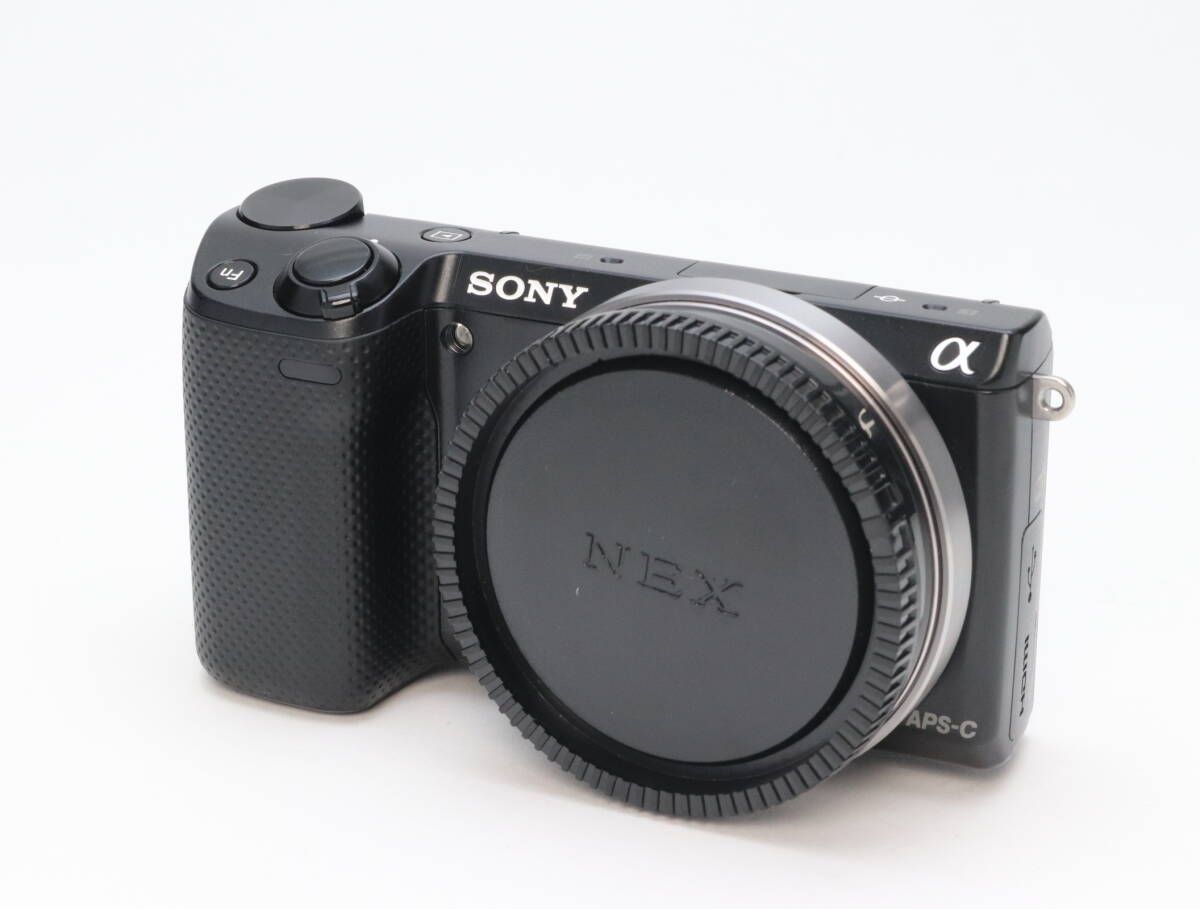AB SONY ソニー α NEX-5R ボディ ブラック シャッター回数7317 初期不良返品対応 111-71