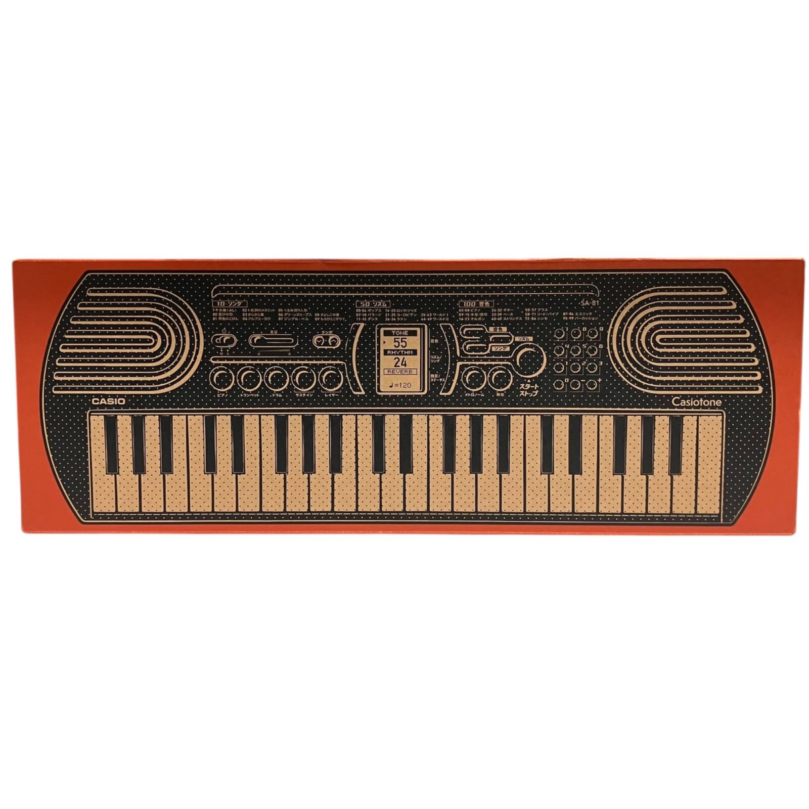 WJ1113 CASIO 電子ピアノ Casiotone カシオトーン 44鍵盤 SA-81