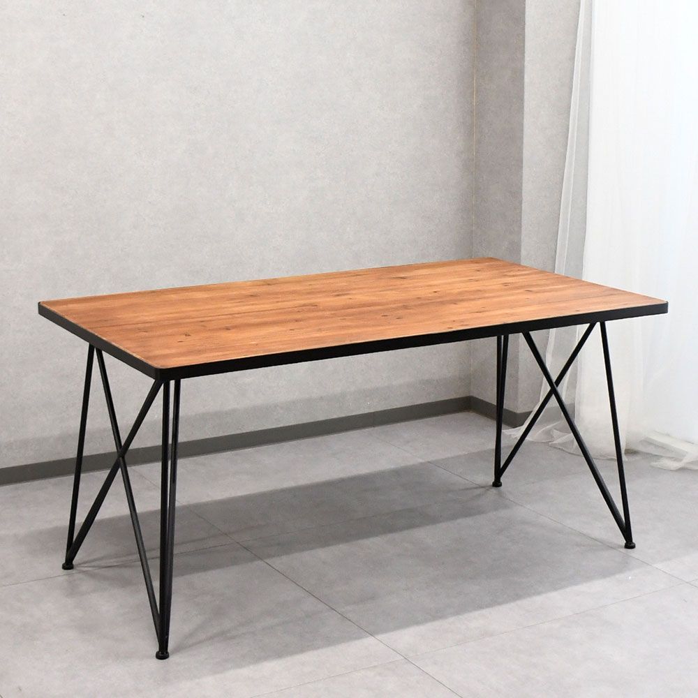 ダイニングテーブル おしゃれ 北欧 150 cm ダイニング 4人掛け テーブル インダストリアル モダン 天然木 85 長方形 4人用 木製