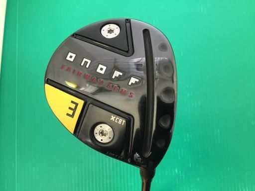 グローブライド ONOFF ARMS 2025 KURO 3W フェアウェイウッド FW 純正特注シャフト フレックスS メンズ 男性用 右利き 右用 Dランク ゴルフクラブ