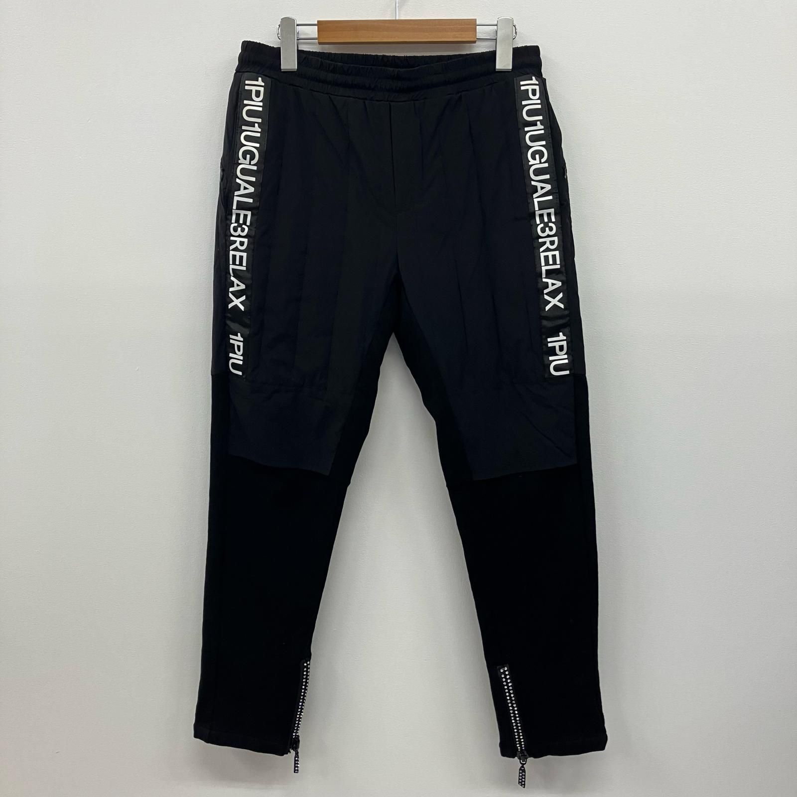 イオン広店 1 PIU 1 UGUALE 3 ウノピュウノウグァーレトレ パンツ 中綿パンツ ブラック サイズ M 107