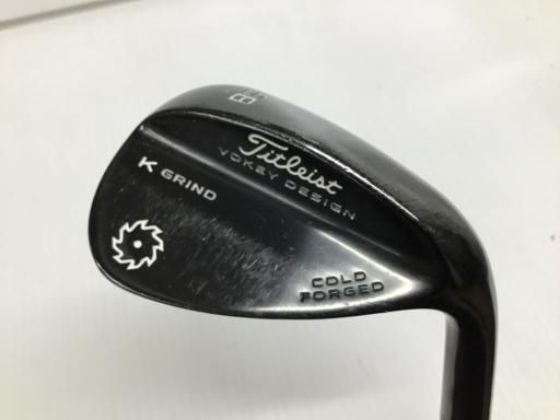 タイトリスト VOKEY COLD FORGED 2015 ブラック 58° 12°K ウェッジ WG 純正特注シャフト フレックスS メンズ 男性用 右利き 右用 Cランク ゴルフクラブ