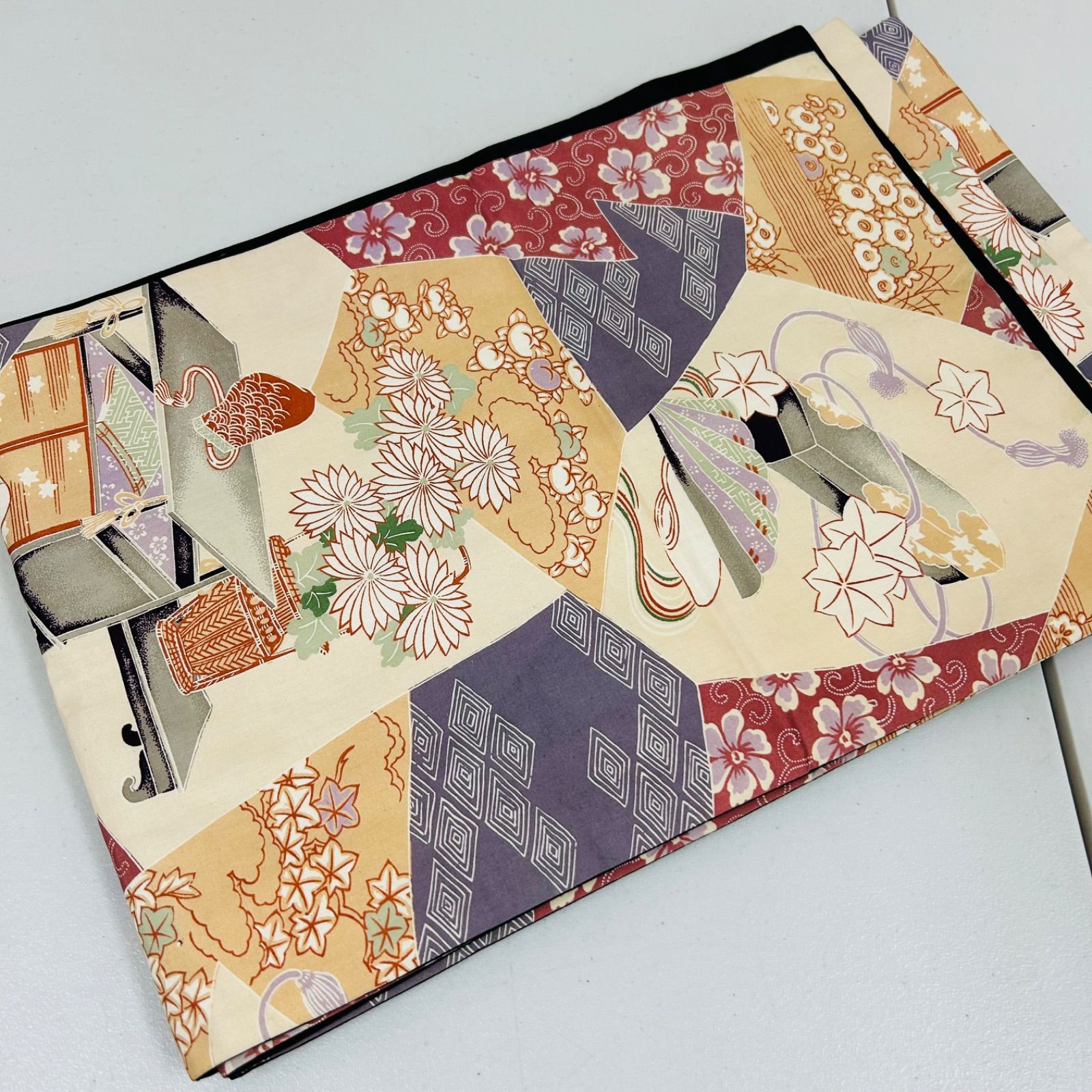 1500★正絹 丸帯 アンティーク 5本セット おまとめ リメイク素材 アンティーク 帯 正絹 5本 帯まとめ売り リメイク材料 m-442 - メルカリ