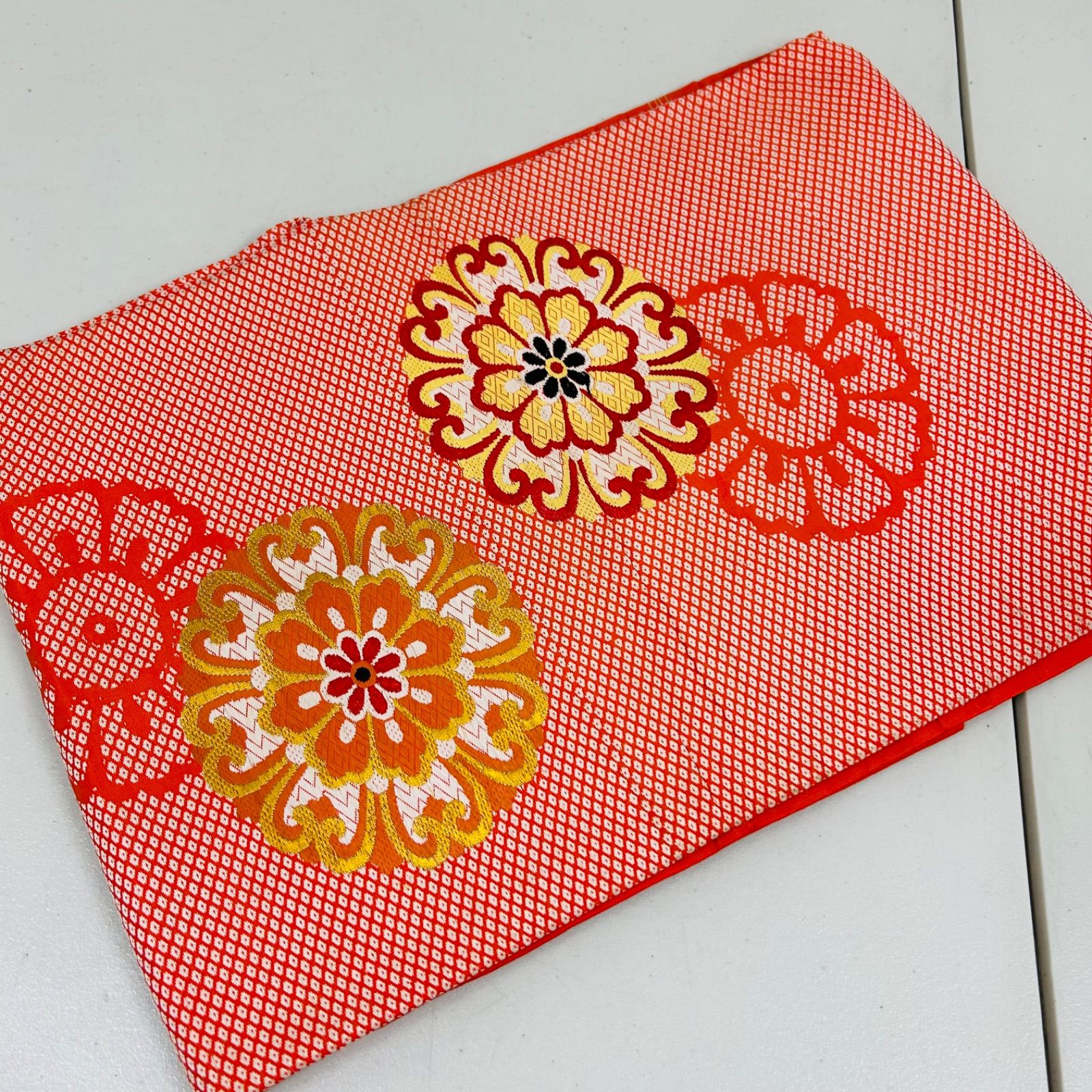 アンティーク 帯 正絹 5本 帯まとめ売り リメイク材料 m-442 - メルカリ