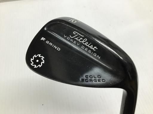 タイトリスト VOKEY COLD FORGED 2015 ブラック 52° 10°F ウェッジ WG 純正特注シャフト フレックスS メンズ 男性用 右利き 右用 Cランク ゴルフクラブ