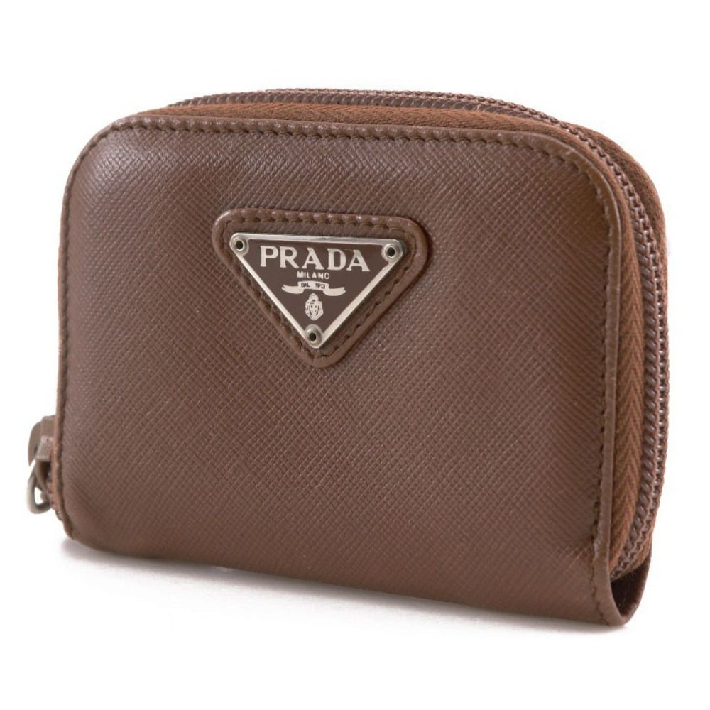 PRADA プラダ 三角ロゴ レザー _ コインケース