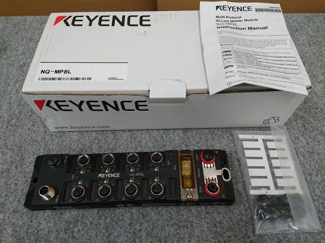 キーエンス NQ-MP8L ネットワーク通信モジュール NQシリーズ マルチプロトコル対応 IO-Linkマスタモジュール