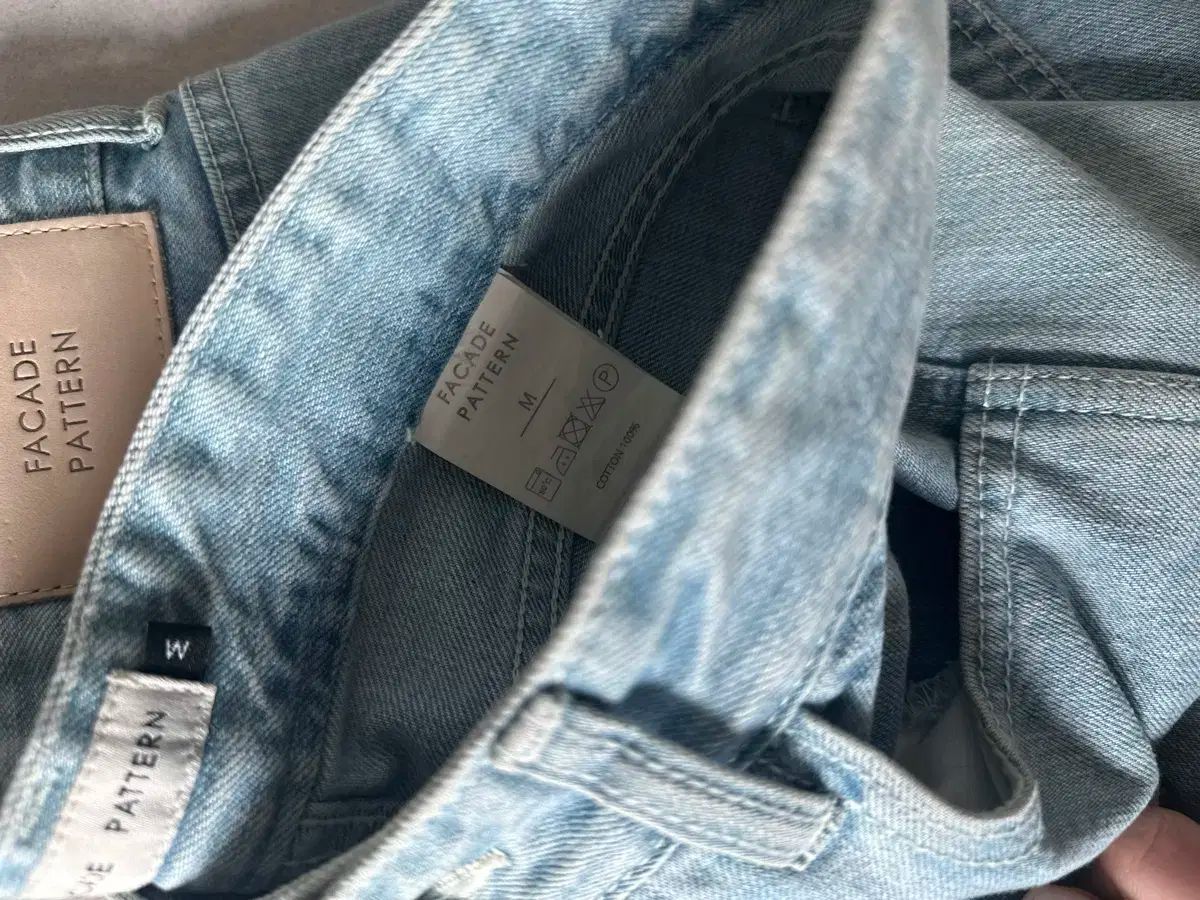  ファサードパターン クラシックデニム_ indigo m その他 デニム ジーンズ