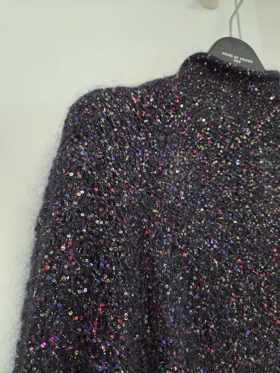 タイムグリッターニット