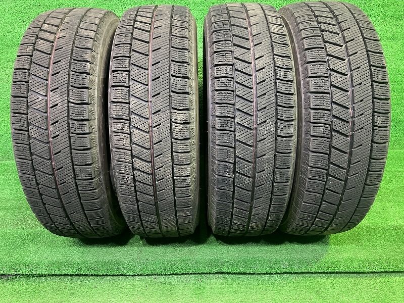 スタッドレス ブリヂストン ブリザックVRX 3 155 65 R 13 4本 7ミリ 2021年