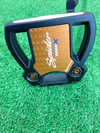 テーラーメイド Spider TOUR X X1 BLACK 34インチ パター PT スチール フレックスその他 メンズ 男性用 右利き 右用 Cランク ゴルフクラブ